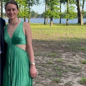 Abercrombie & Fitch Green Wedding Dress